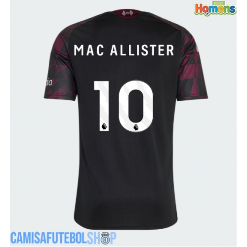 Camisa de time de futebol Liverpool Alexis Mac Allister #10 Replicas 3º Equipamento 2026-27 Manga Curta